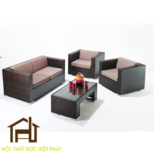 Sofa mây nhựa HP154