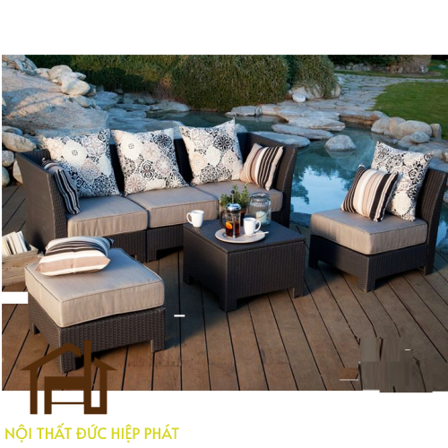 Sofa mây nhựa HP156